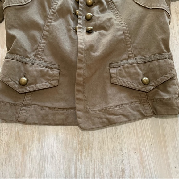 WILLOW AND CLAY | olive green jacket size large - Picture 9 of 13